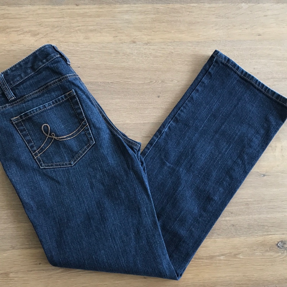 Jeans, Loft, Boot Cut, Size 6